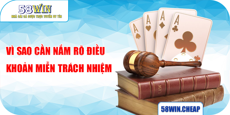 MIỄN TRỪ TRÁCH NHIỆM 2 Vì sao cần nắm rõ điều khoản miễn trách nhiệm